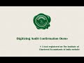 Audit Confirmation Demo - Firmway
