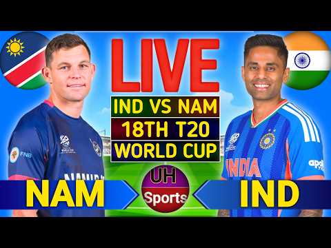 🔴Live: India vs Namibia Live Match, T20 World Cup | Live match Today | IND vs NAM, Live match Score