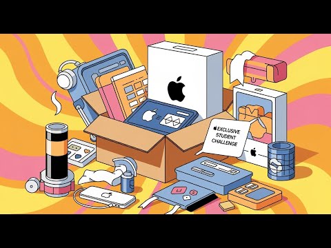 Unboxing Swift Student Challenge Swags | Apple WWDC 2022