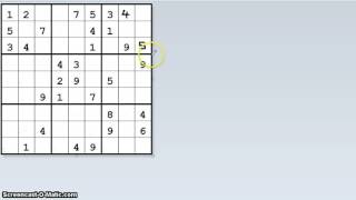 Sudoku mit einfacher Methode lösen