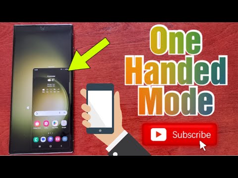 Samsung Galaxy S23 Ultra One Handed Mode|Scale down display size easier control phone with one hand