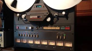 Video thumbnail for Tascam 38 Eight Track Reel to Reel. by marcusdolby1