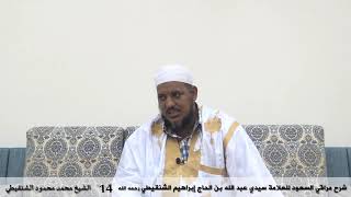 صورة شرح مراقي السعود - 14 - الشيخ محمد محمود الشنقيطي