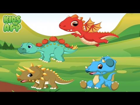 Dinosaur Games: Puzzle for Kids, Toddlers & Boys - Best App For Kids - YouTube