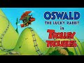 Trolley Troubles 1927 Oswald The Lucky Rabbit S First Cartoon Walt Disney Before Mickey