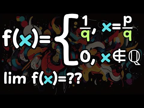 a classic real analysis example