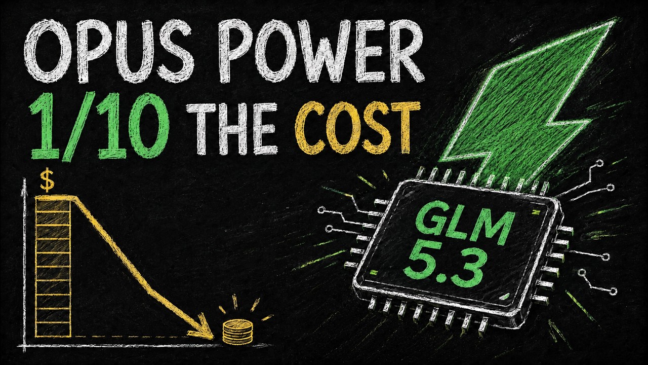 GLM 5.3 Flash Is Opus-Level at 1/10 the Cost