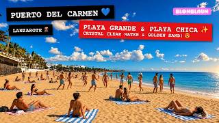 PUERTO DEL CARMEN LANZAROTE 🇪🇸 Playa Chica, Playa Grande & Avenida de las Playas