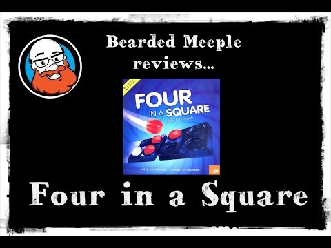 Bearded Meeple reviews : Four in a Square