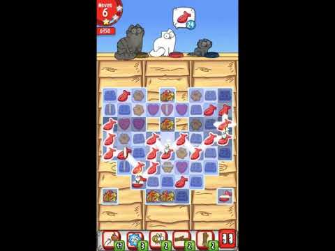Simon's Cat Crunch Time Level 287 - NO BOOSTERS 😺 | SKILLGAMING ✔️