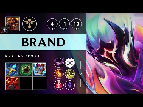 Brand Support vs Rakan - KR Master Patch 25.15