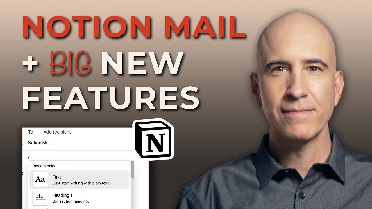 HUGE Announcements: Notion Mail + 3 Big New Features: Forms, Layouts & More!