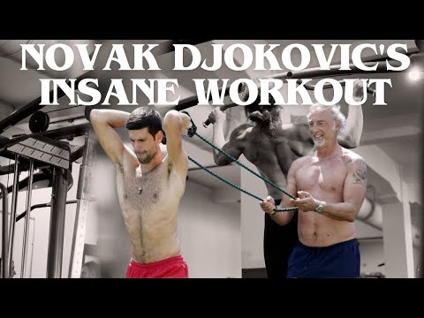 "Novak Djokovic's insane Workout"