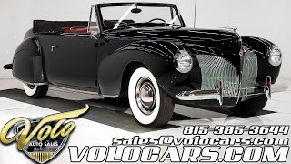 Video Thumbnail for 1940 Lincoln Continental