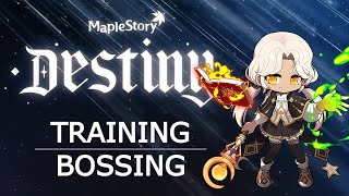 MapleStory: Fire Poison Mage Bossing &amp; Training Guide