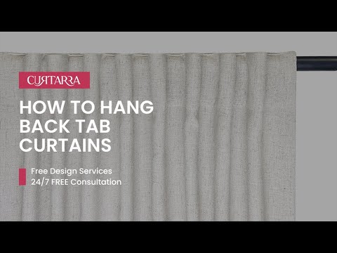 Back Tab Blackout Curtains