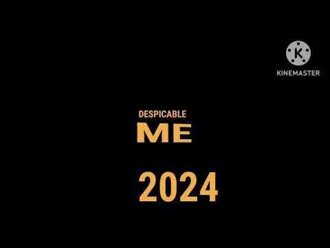 despicable me 1 2 3 4 5 logo remake 2010 2013 2017 2024 2025