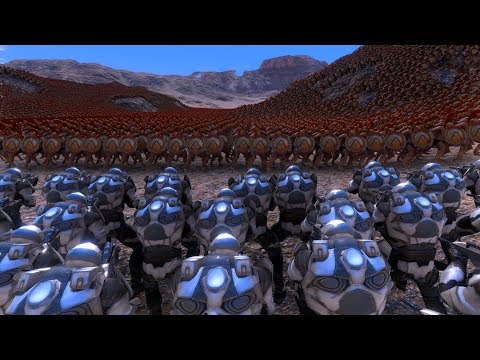 5.000 TORNADO TROOPERS vs 33.000 SPARTANS - Ultimate Epic Battle Simulator