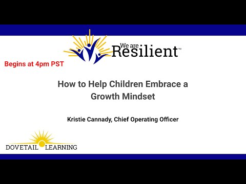 How to Help Children Embrace a Growth Mindset