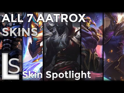 ALL AATROX SKINS 2021 - Skin Spotlight - League of Legends