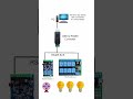Modbus RTU RS485 Relay Module PC Connection