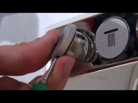Hansgrohe Technik: Austausch der Tasten beim ShowerTablet Select