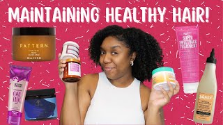 Maintaining My Healthy Hair | Summer 2024 Monthly Hair Routine