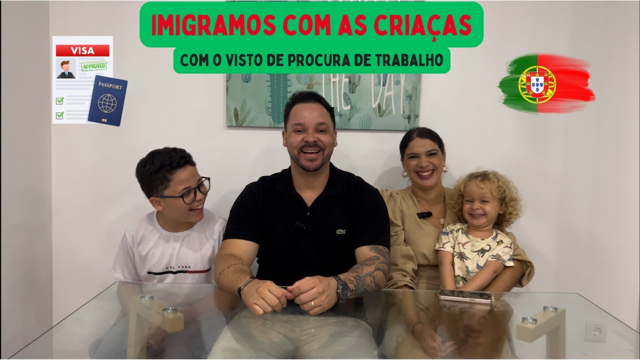 Como Imigrar Com Criança Com o VISTO DE PROCURA DE TRABALHO? Veja como foi nossa experiência#Deus #2