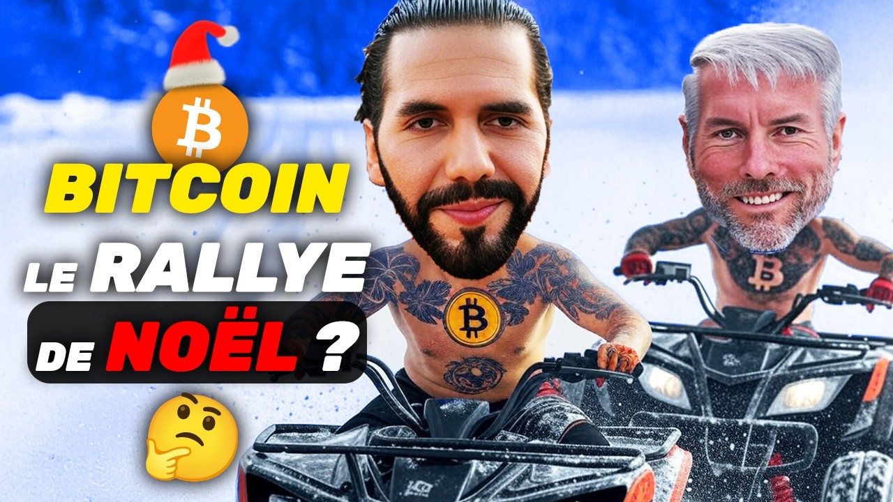 BITCOIN CHUTE ENCORE ou SANTA CLAUS RALLYE ? 👀