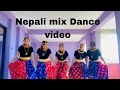 Nepali Mix Songs Group Dance