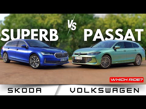 2024 Skoda Superb vs. Volkswagen Passat: Detailed Comparison | Which Ride?
