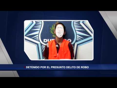 Policíaca | Detenido por el presunto delito de robo