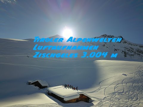 Tiroler Alpen Zischgeles 3.004 m Luftaufnahmen