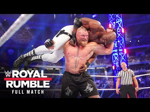 FULL MATCH — Brock Lesnar vs. Bobby Lashley — WWE Title Match: Royal Rumble 2022