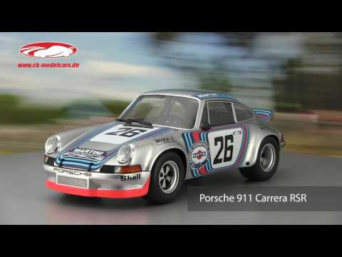 Minichamps 1:18 Porsche 911 Carrera RSR Class Winner 1000km Dijon
