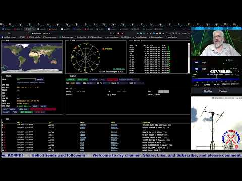 Live 12:45 EDT PM 16:45 UTC ISS Pass 59 Degrees.