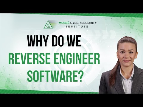 Why do we reverse engineer software?