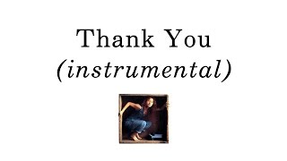 Thank You (instrumental + sheet music) - Tori Amos