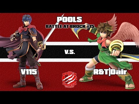 B@B15 - V115 (Marth) Vs. R&T|Dair (Pit) - Pools