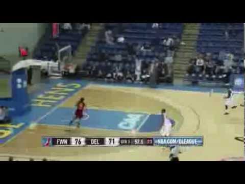 Bennie Lewis 3 Dunks NBA D League Fort Wayne Mad Ants vs Delaware 87ers