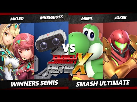 Smash Factor X Top 8 - MkLeo & MKBigBoss Vs. Meme & Joker - Smash Ultimate - SSBU