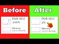 Fix 100 DISK USAGE Windows 11 Windows 10 2022
