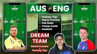 AUS VS ENG Dream11 Team Prediction, ENG vs AUS Dream11, Australia vs England Dream11: Fantasy Tips