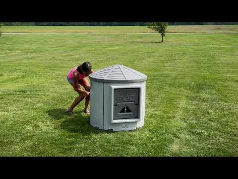 ASL SOLUTIONS PRO SERIES INSULATED DOG HOUSE ASSEMBLY