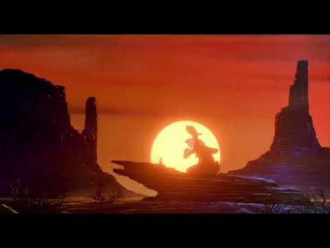 An American Tail: Fievel Goes West - One Man's Sunset