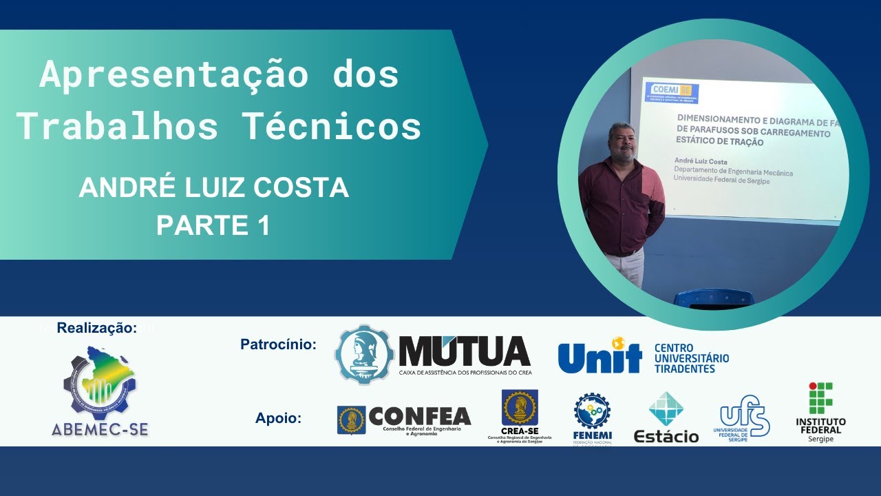 André Luiz Costa Parte 1 - APRESENTAÇÃO DO ARTIGO CIENTÍFICO - III COEMI SE - 27/11/2024