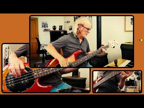 Our song by Yes - bass cover NOT a tutorial!