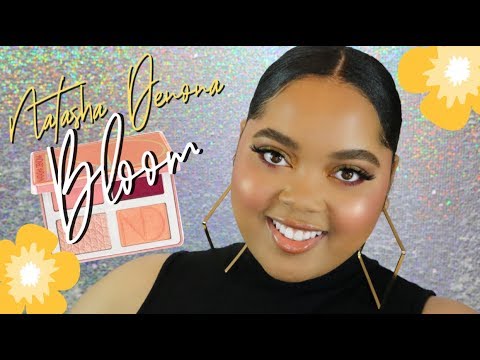 Natasha Denona Bloom Blush & Glow Palette Overview + Demo Video