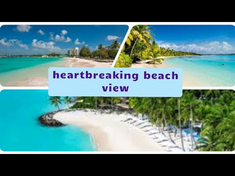 heartbreaking beach view🏝🏖