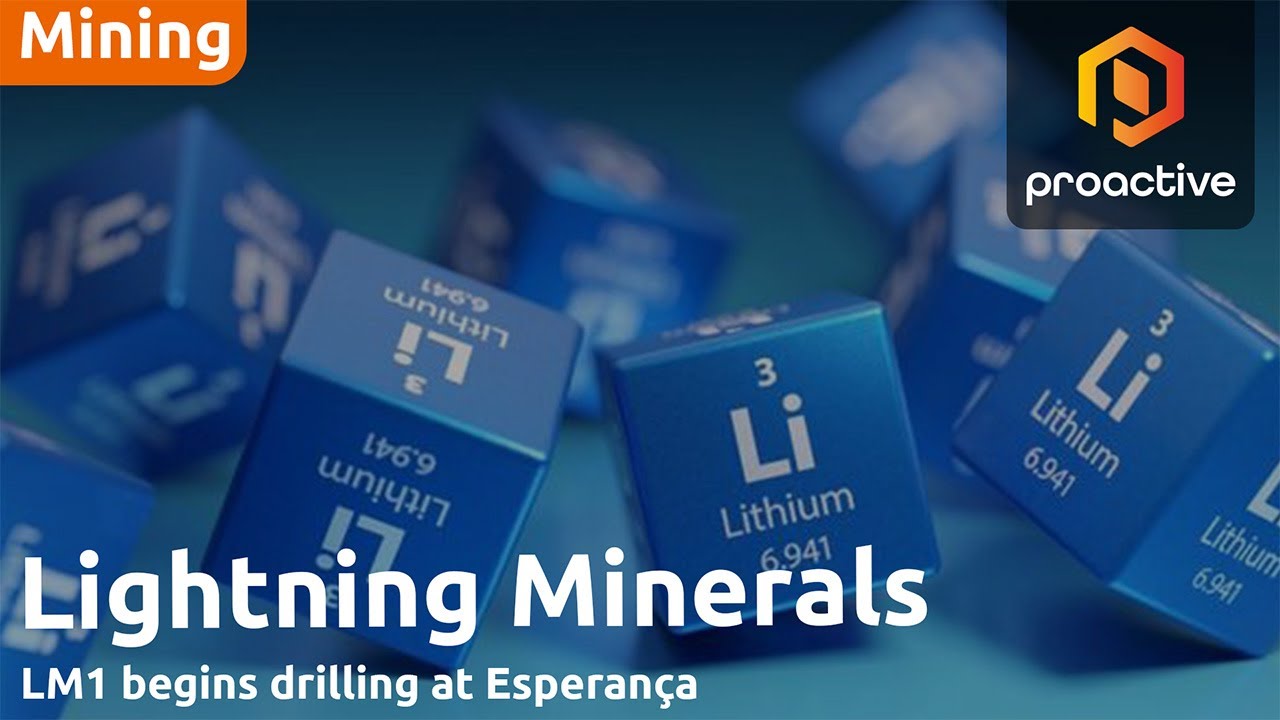 Lightning Minerals begins drilling at Esperança